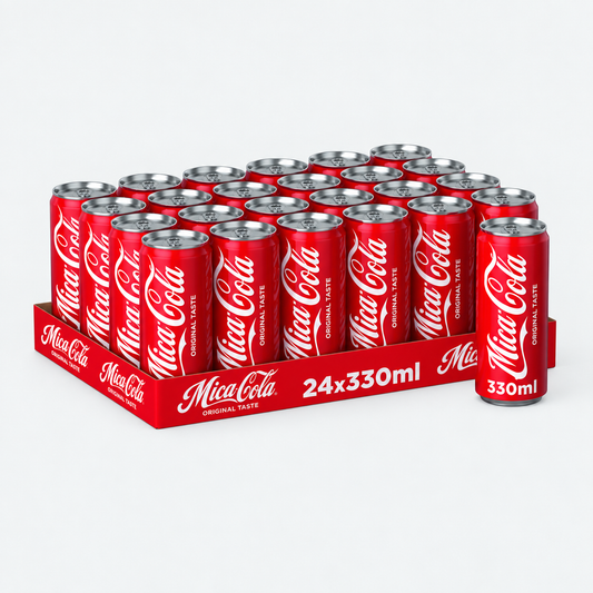 Pack canettes 24x33cl Mica-Cola